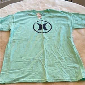 BNWT Hurley turquoise t-shirt
